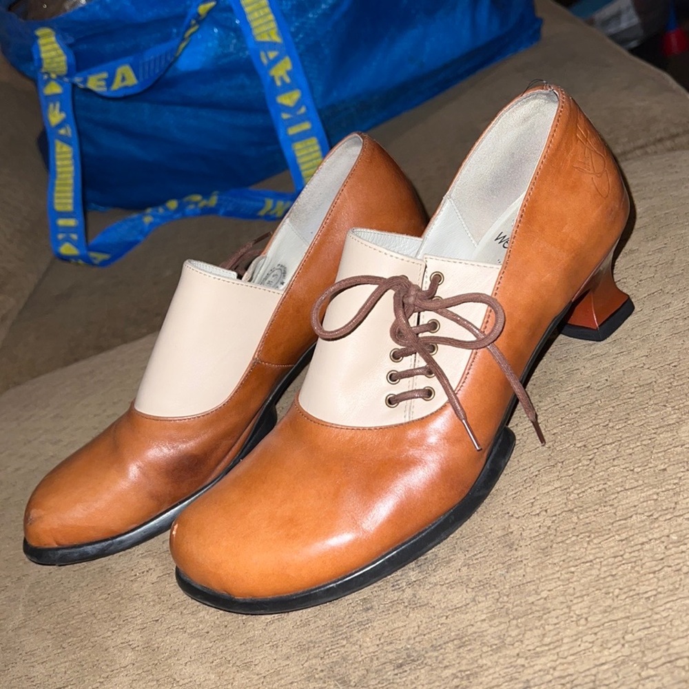 John Fluevog heels boots booties lace oxfords
